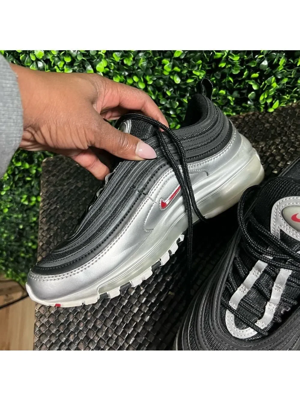 NIKE | Air Max 97 (Metallic Silver and Black - 2018)